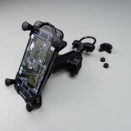 RAM® X-Grip® Large Phone Mount with Handlebar U-Bolt Base