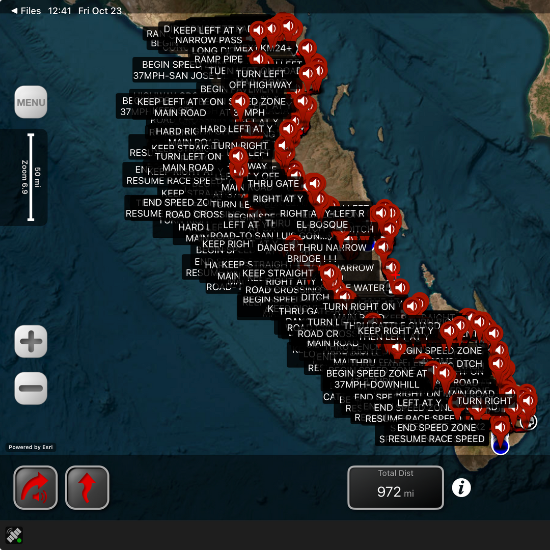 2026 Baja 1000 - LEADNAV Race File with SCORE International® Course Notes