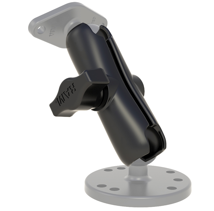RAM Double Socket Arm for (1" B Balls) Overall Length: 3.69"