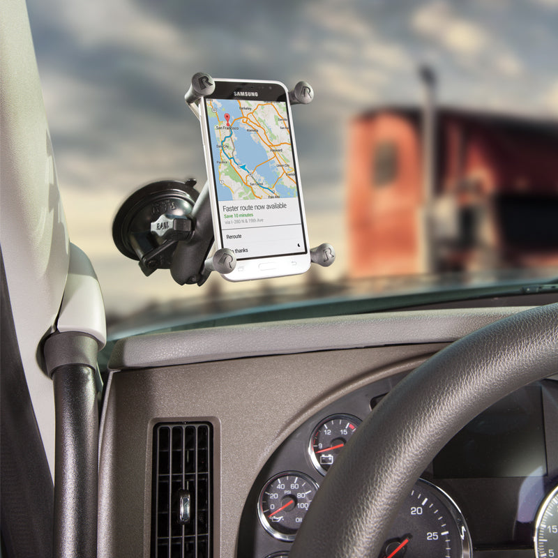 RAM® X-Grip® Large Phone Mount with RAM® Twist-Lock™ Suction Cup Base