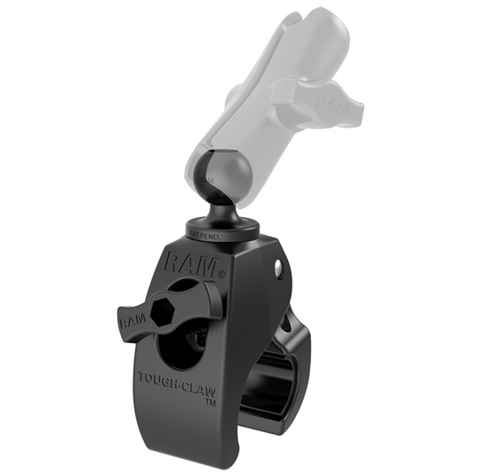 RAM® Mounts - cRAM Medium Tough-Claw™ with 1" (B Ball) Diameter Rubber Ball